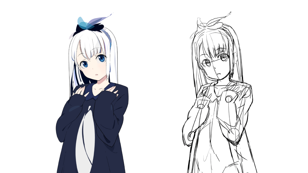 イラストを模写しよう