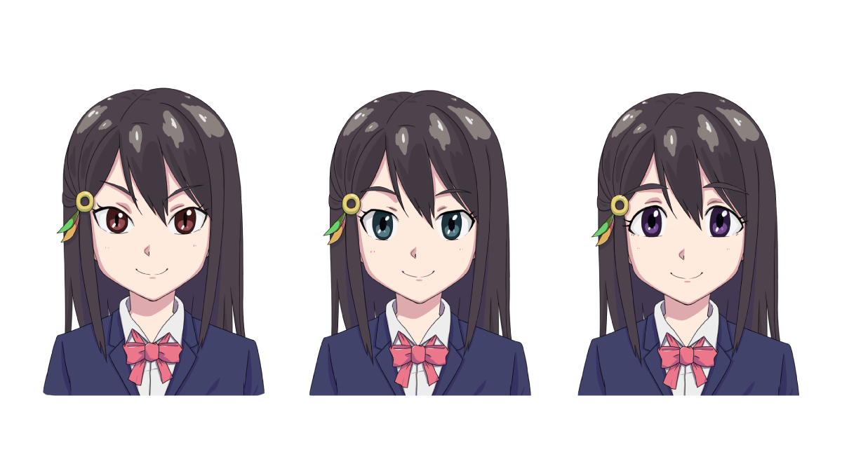 自由に顔を描こう