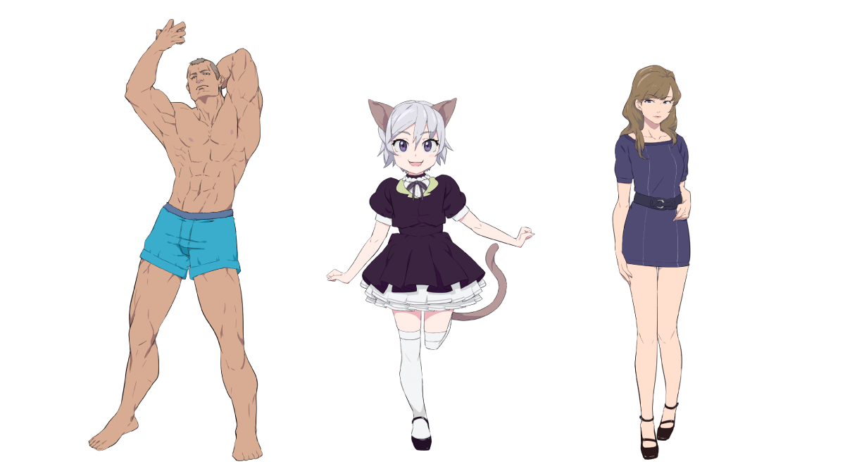 イラストを棒人間で描き直そう