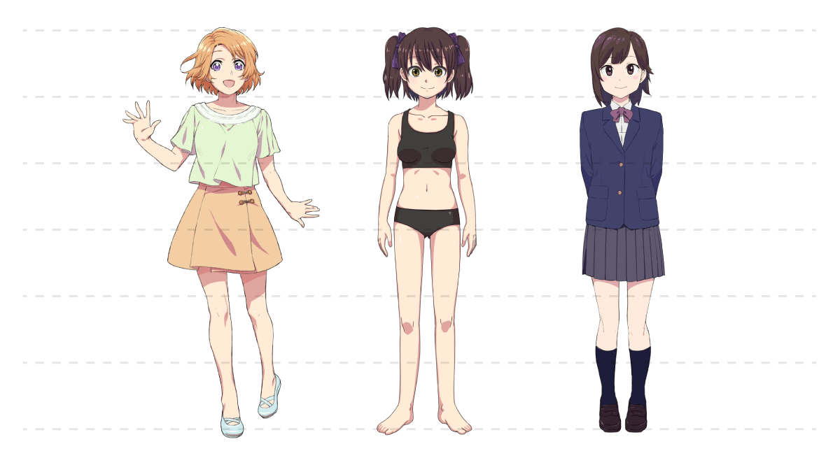 6頭身のキャラクターを描こう